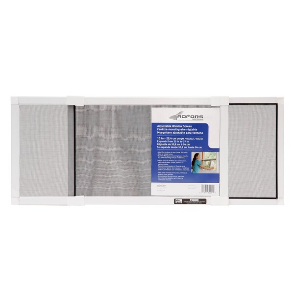 Adfors Saint-Gobain ADFORS 20 37 in. W in. Fiberglass Adjustable Window Screen FSP8555-U - main